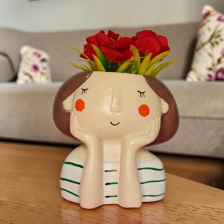 girl model 1 planter