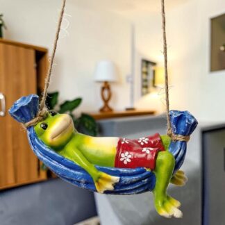hanging frog decor