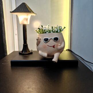 Smiley Lantern Pot